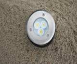3x1watt LED &Oslash;100x98mm nedgravnings spot